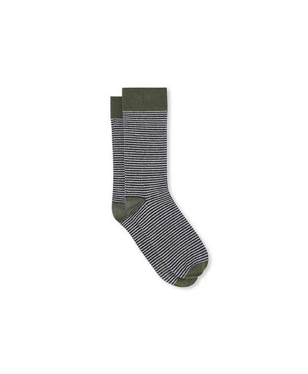 Chaussettes Colin bleu en coton bio - La Gentle Factory - Vue à plat Chaussettes Colin bleu en coton bio - La Gentle Factory - Vue à plat