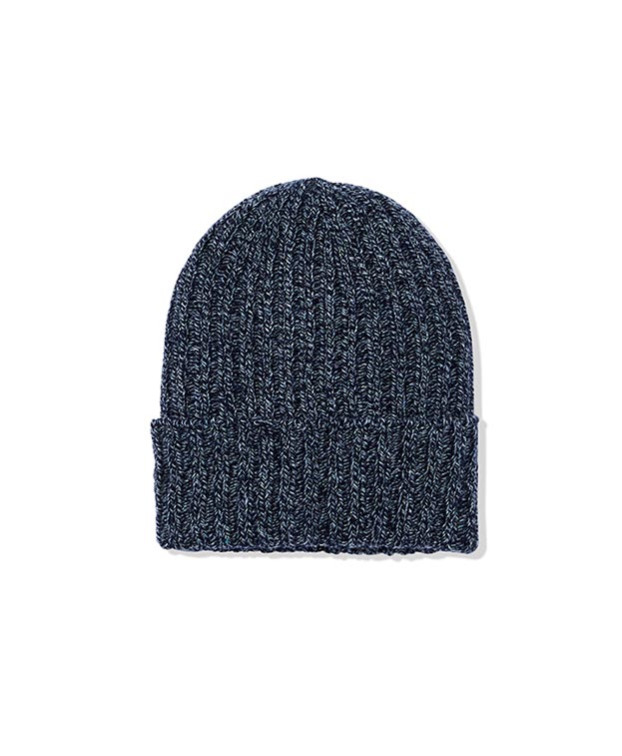 Bonnet Mont Blanc gris recyclé - Vue complète Bonnet Mont Blanc gris recyclé - Vue complète