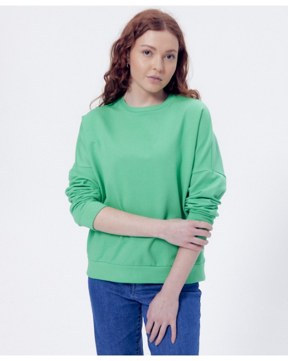 Sweat Helene Vert Menthe - vue de face