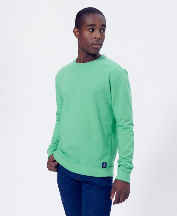 Sweat Hercule Vert Menthe - vue complète Sweat Hercule Vert Menthe - vue complète