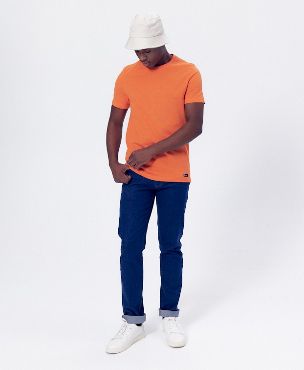 Tee-shirt Icare orange - La Gentle Factory - vue complète Tee-shirt Icare orange - La Gentle Factory - vue complète