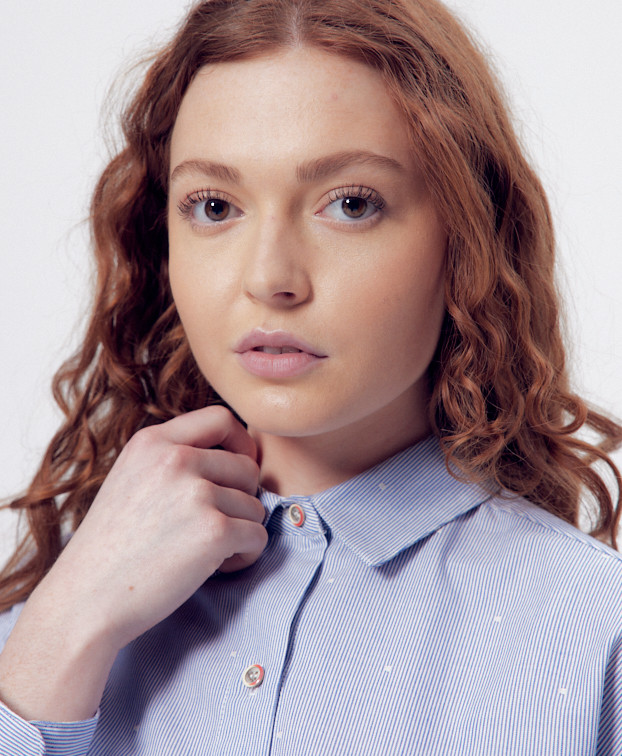 Chemise Camille - vue col Chemise Camille - vue col