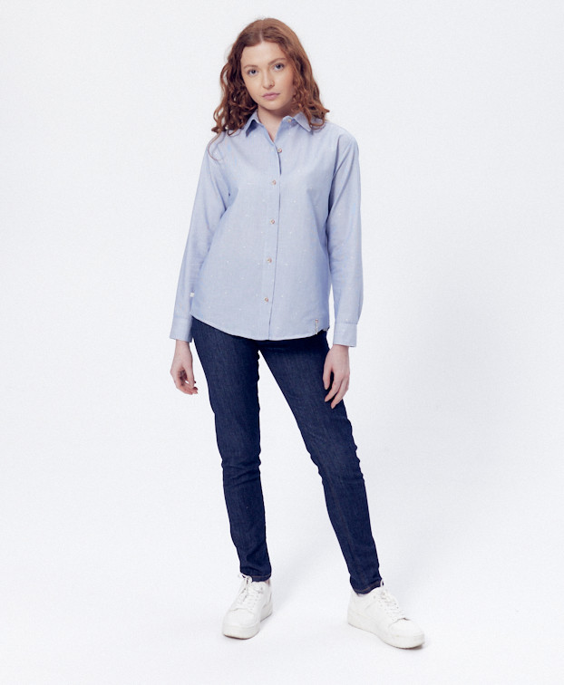 Chemise Camille - vue silhouette Chemise Camille - vue silhouette