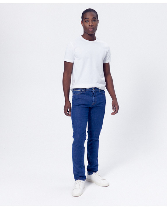Jean Billy droit stone en coton bio - L32 - vue de face