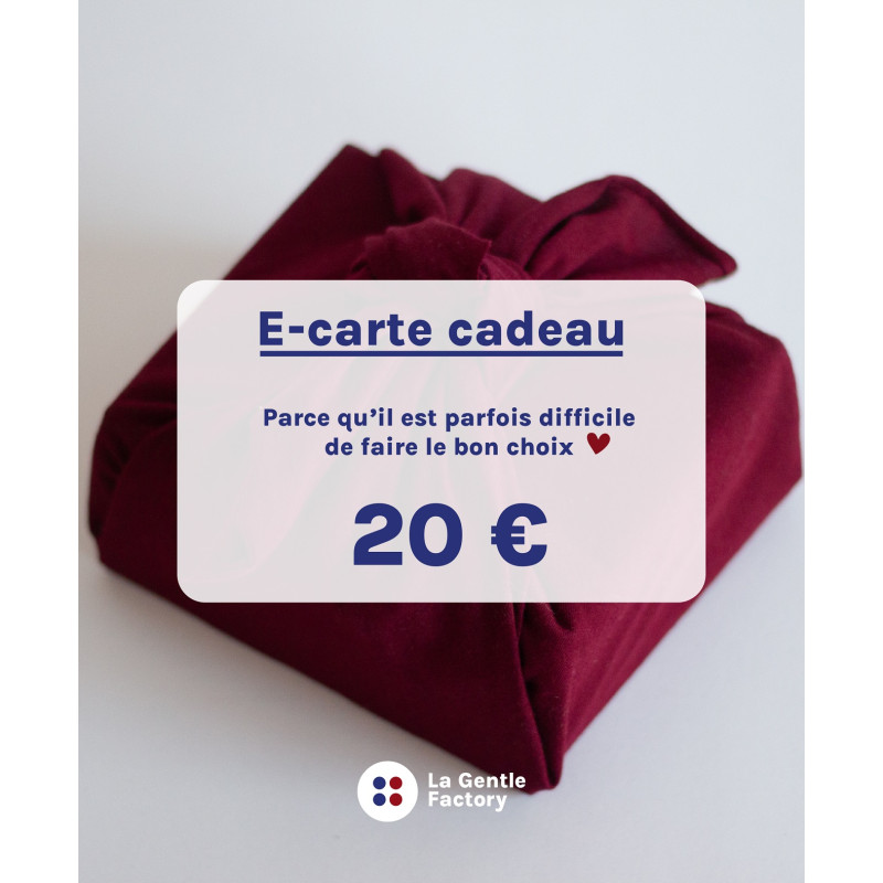 Carte Cadeau Made in France - La Gentle Factory