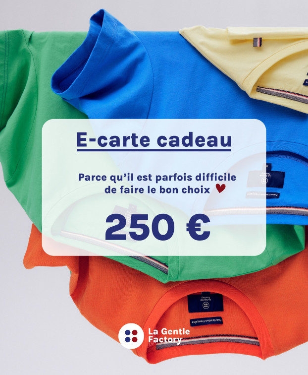 E-Carte Cadeau 250€ - La Gentle Factory