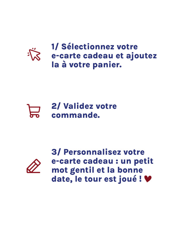 E-Carte Cadeau 300€ - La Gentle Factory
