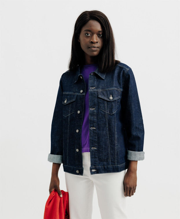 TS colors femme violet - La Gentle Factory - avec veste