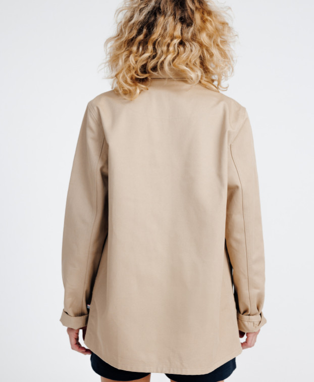 Veste Homme Made In France Valéry Beige  Coton Bio - Gentle Factory