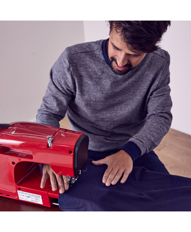 Patronage sweat homme open source - vue machine