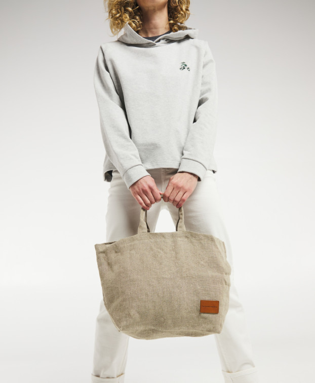 Sac made in France en lin beige - La Gentle Factory