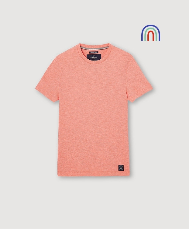 Juste, le tee-shirt uni Orange - La Gentle Factory - Vue principale