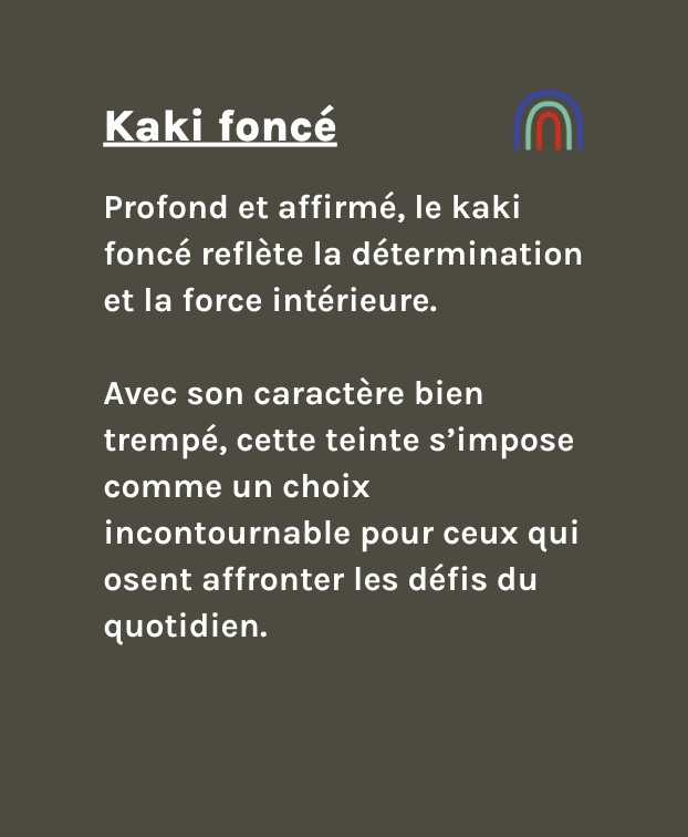 Julienne, le tee-shirt femme - Kaki Chiné - recyclé