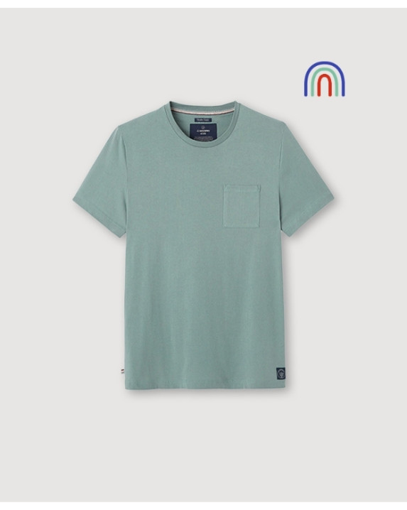 Juste, le tee-shirt uni - La Gentle Factory -vue à plat