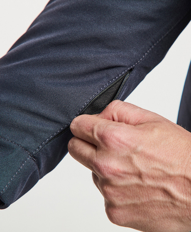 ELON MANTEAU WARM BLEU MARINE