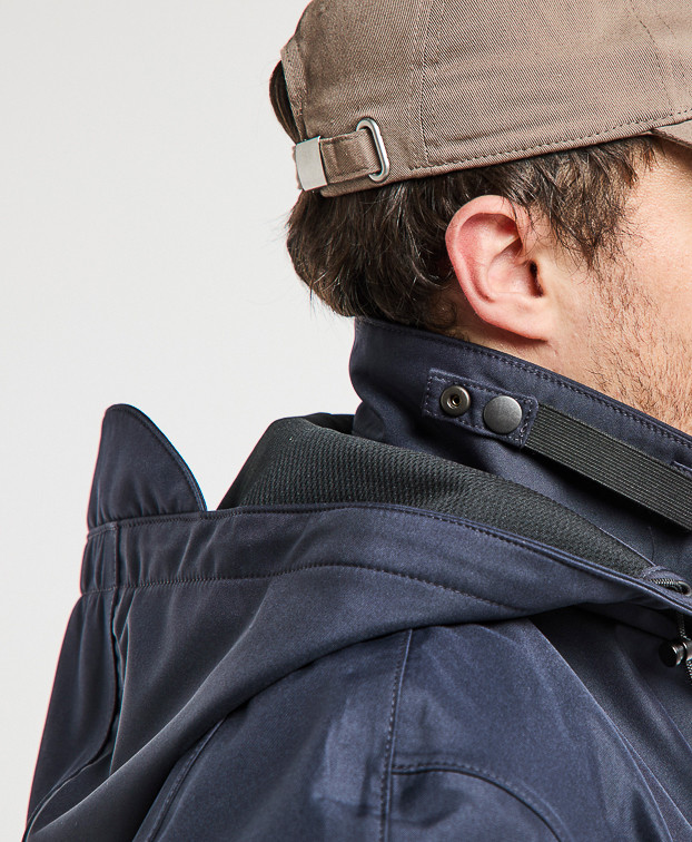 ELON MANTEAU CROSS OVER BLEU MARINE