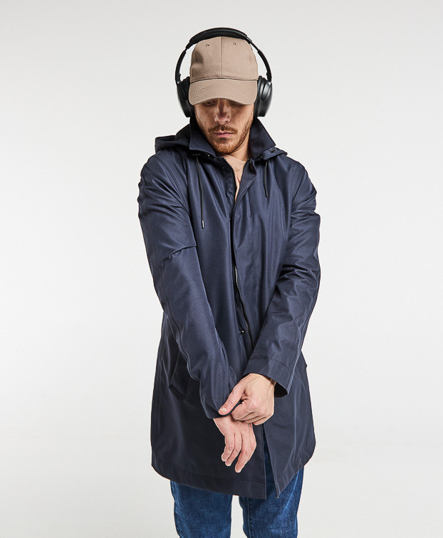 ELON MANTEAU CROSS OVER BLEU MARINE
