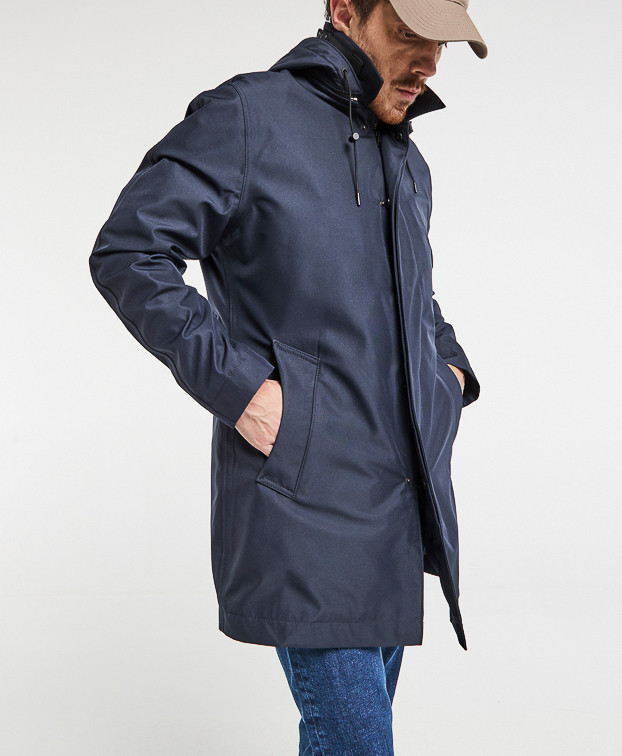 ELON MANTEAU CROSS OVER BLEU MARINE