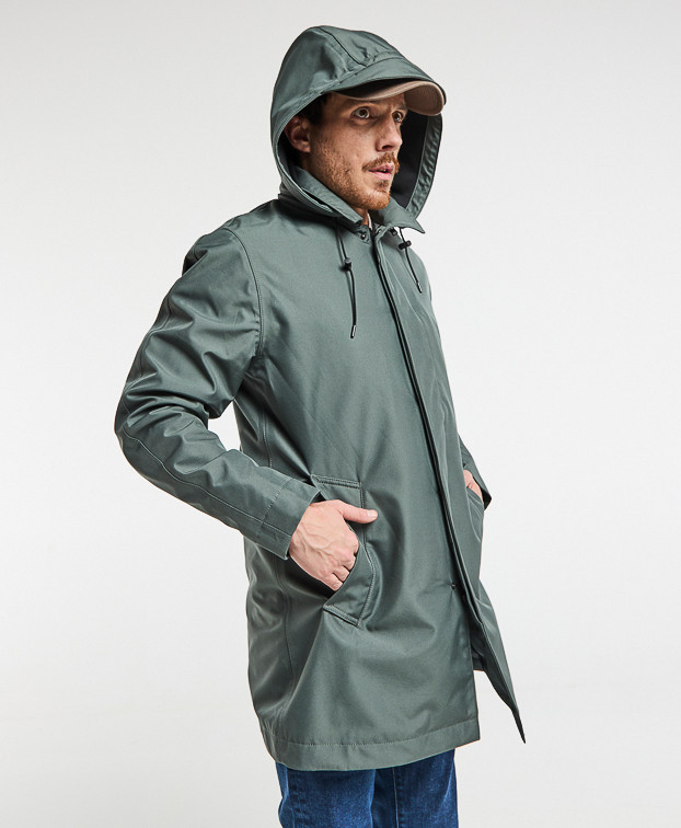 ELON MANTEAU CROSS OVER KAKI