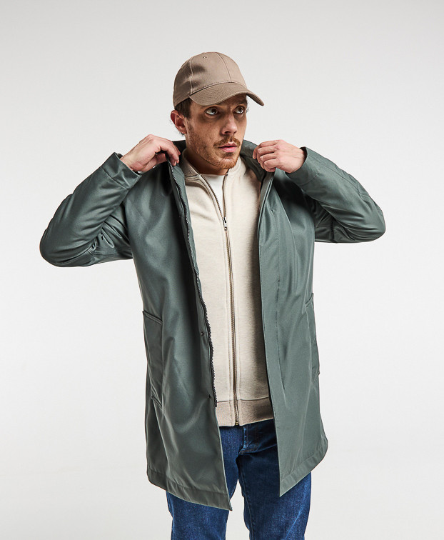 ELON MANTEAU CROSS OVER KAKI