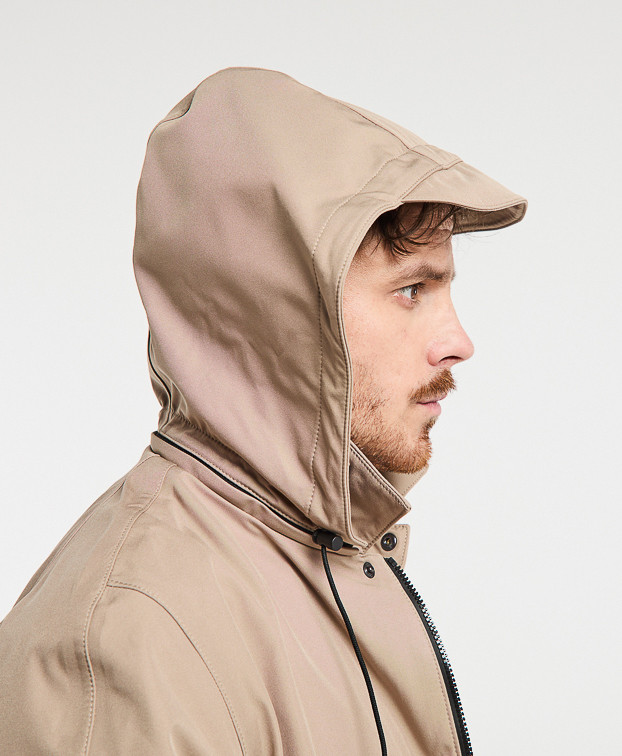 ELON MANTEAU CROSS OVER BEIGE MOYEN