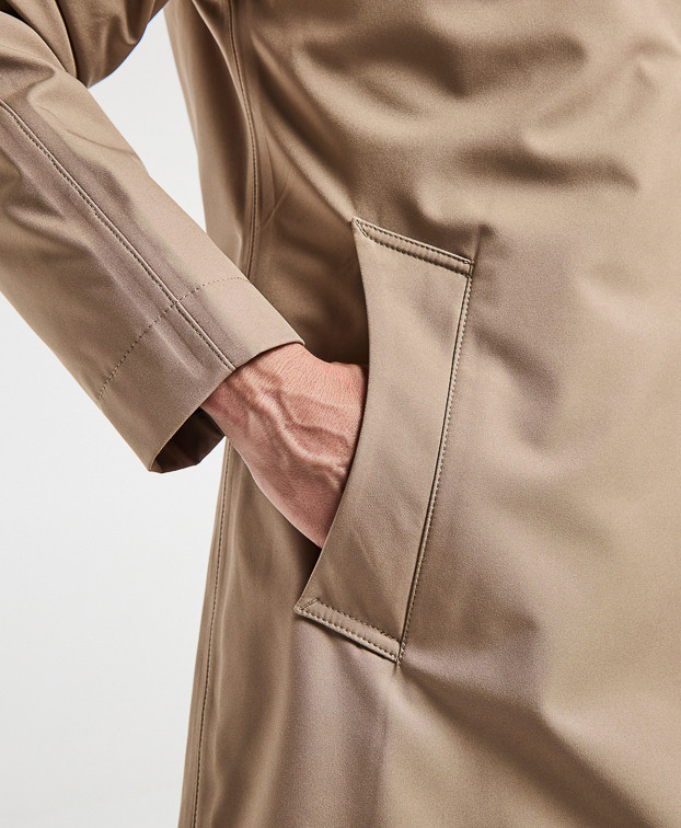 ELON MANTEAU CROSS OVER BEIGE MOYEN