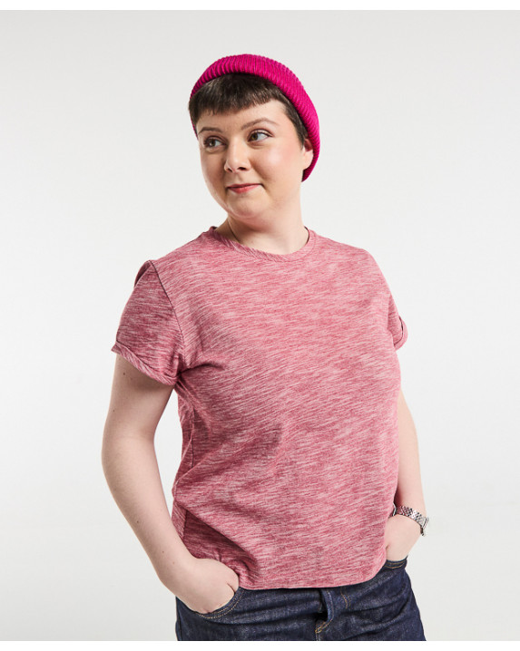Tee-shirt Ida Bordeaux Fantaisie en coton bio - vue devant