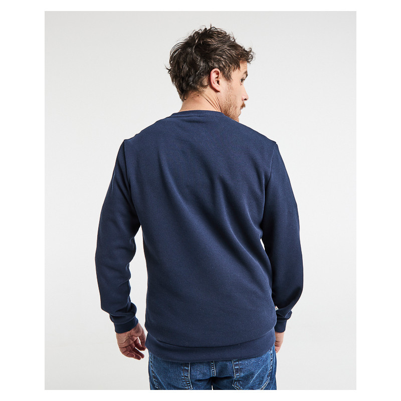 Sweat Bi-matière Bleu Marine Red Soul - Taille S, Neuf Avec étiquettes
