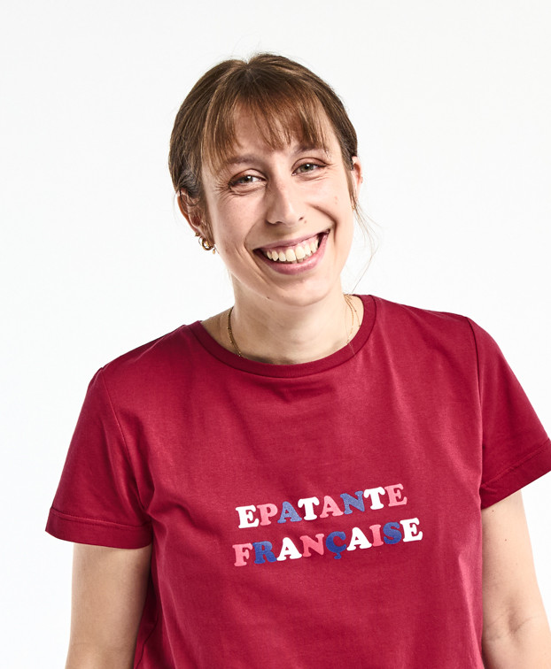T-Shirt Made In France Femme Coton bio Imprimé- La Gentle Factory