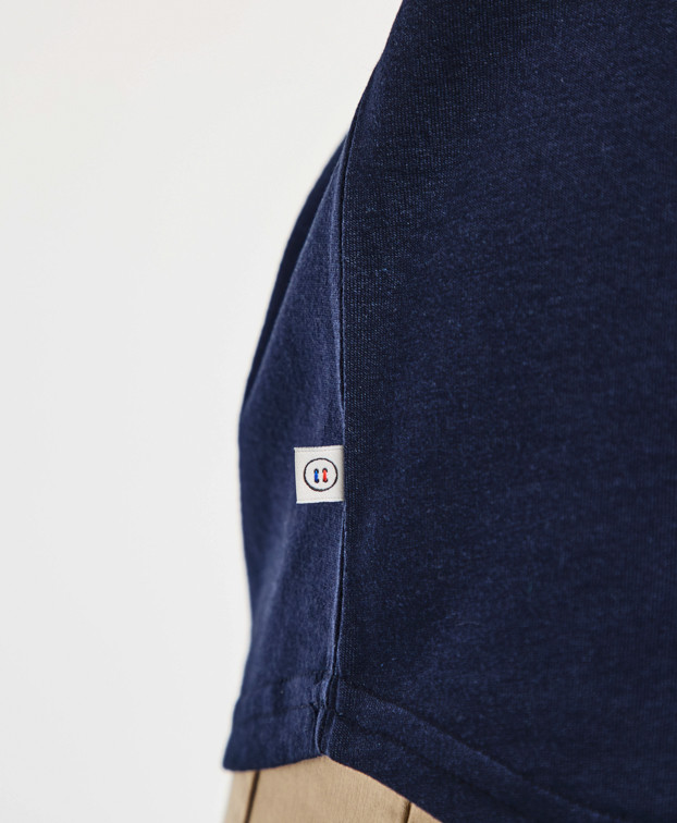 Débardeur Femme Made In France Bleu Recyclé - La Gentle Factory