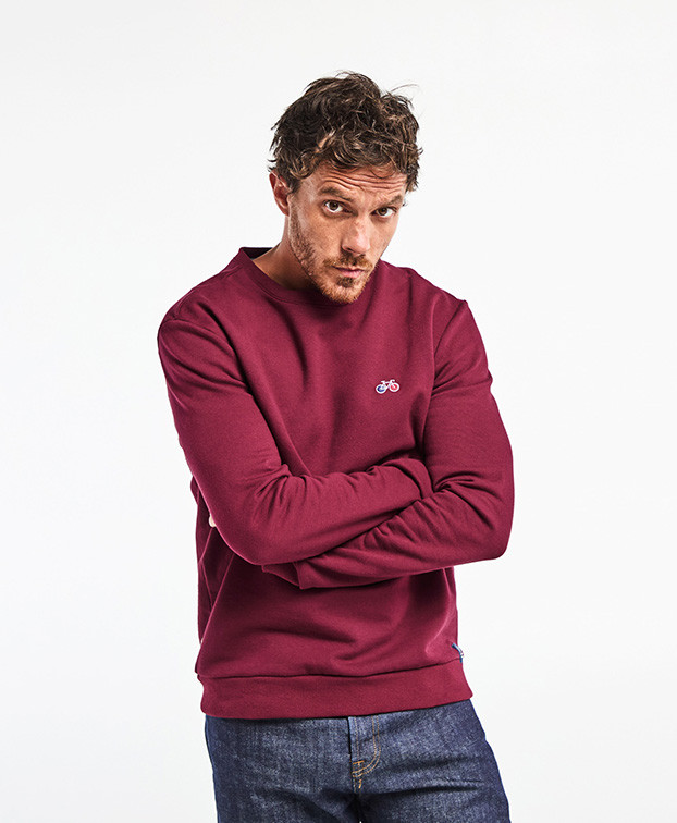 Sweat Homme Made In France Coton Bio Benoît - La Gentle Factory