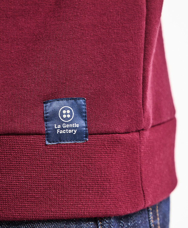 Sweat Homme Made In France Coton Bio Benoît - La Gentle Factory