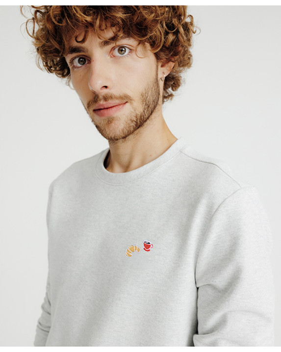 Sweat Basile brodé " Café...