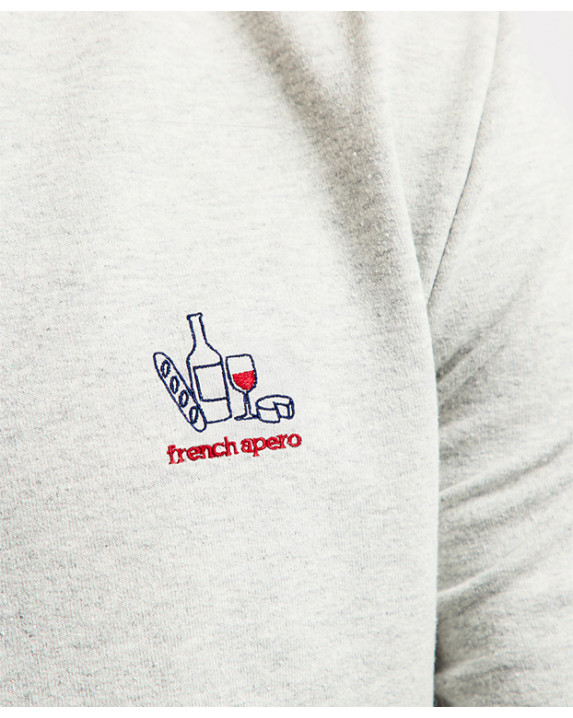 Sweat Basile brodé " French...