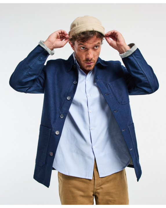 Veste de travail Valéry - La Gentle Factory - Vue devant veste ouverte