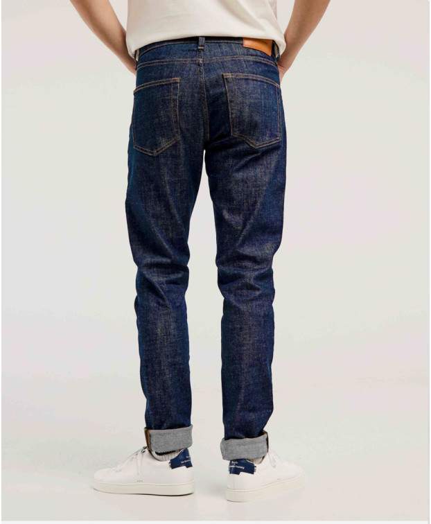 Jean Stone Homme Ajusté Made In France Coton Bio Antoine - La Gentle Factory