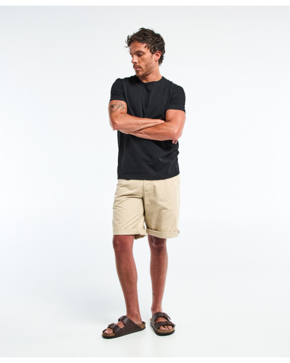 Tee-shirt Augustin noir - Vue plein pied