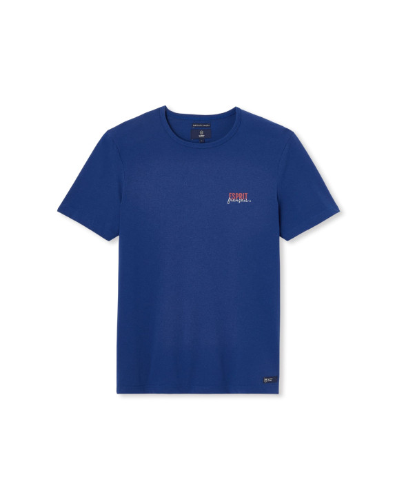 Tee-shirt Philibert bleu recyclé - packshot
