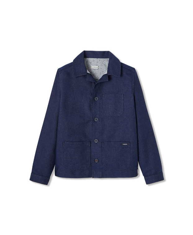 Veste de travail Valentine brut en coton bio - La Gentle factory - packshot