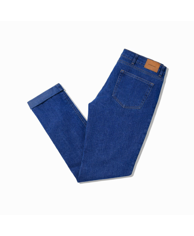Jean Jacky slim stone en coton bio - L32 - packshot