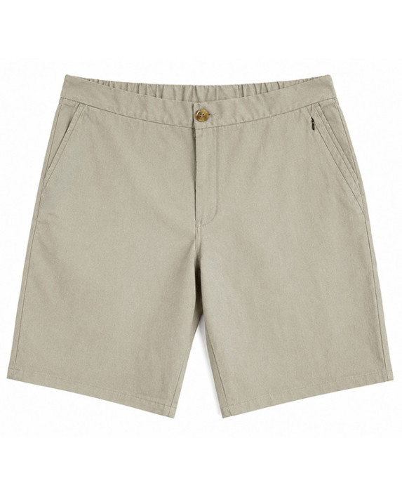 Short Siméon Coton beige Made in France - La Gentle Factory