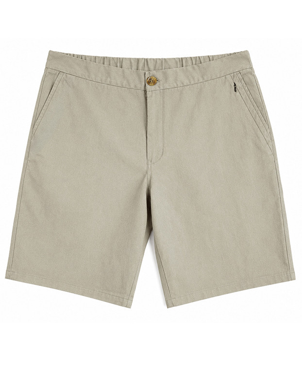 Short Siméon Coton beige Made in France - La Gentle Factory
