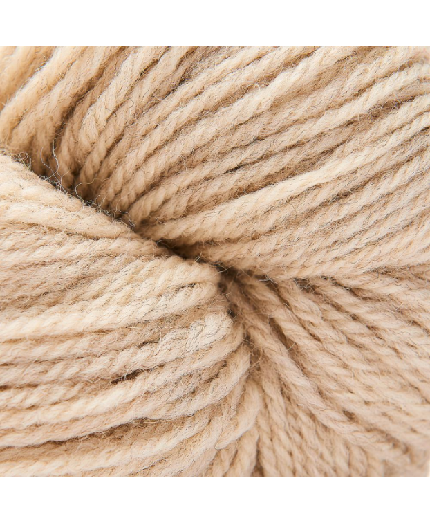 Pelote en laine naturelle et rustique