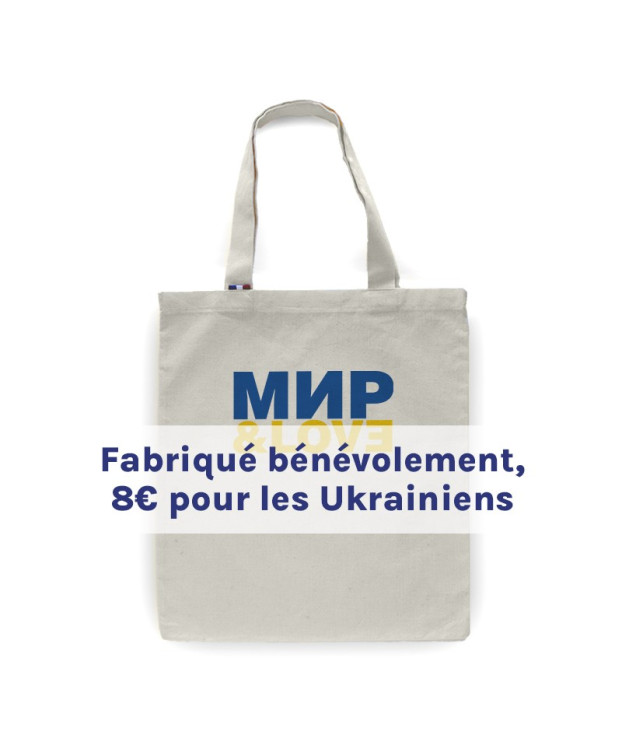 Totebag pour les Ukrainiens Totebag pour les Ukrainiens
