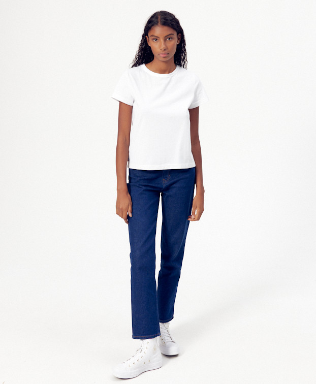 Tee-shirt Augustine blanc - Vue complète devant Tee-shirt Augustine blanc - Vue complète devant