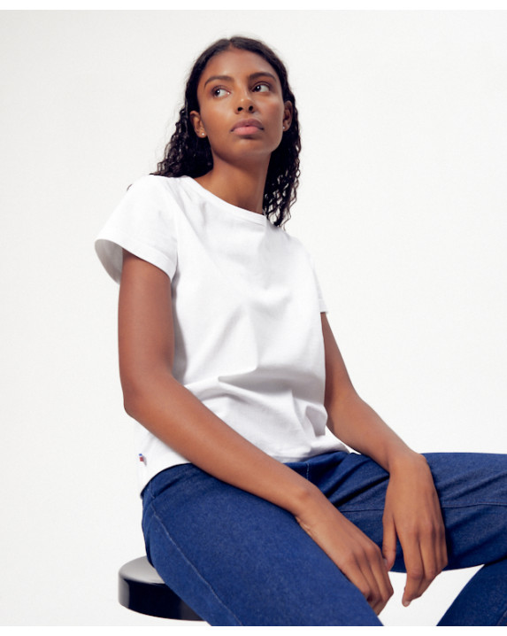 Tee-shirt Augustine blanc - Vue assise