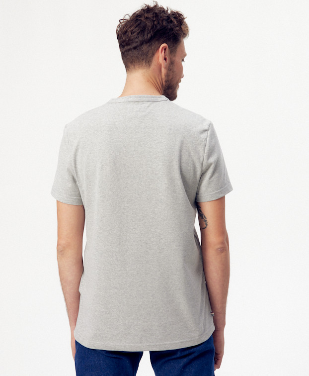 Tee-shirt Augustin gris - Vue dos Tee-shirt Augustin gris - Vue dos