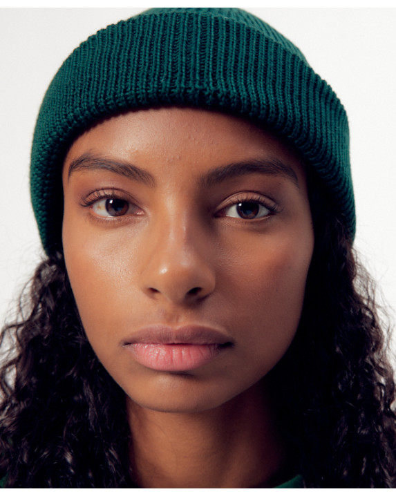 Bonnet Briac vert - Vue zoom