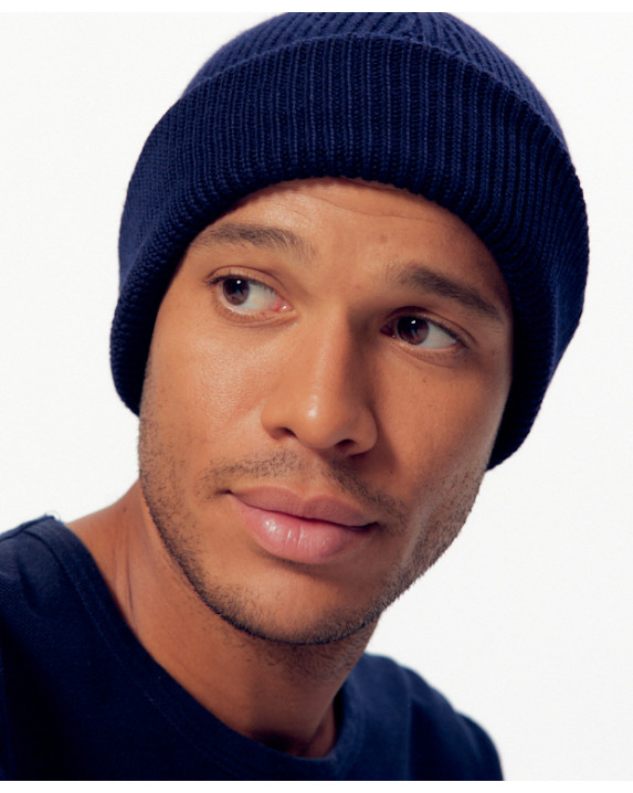 Bonnet Briac bleu - Vue devant