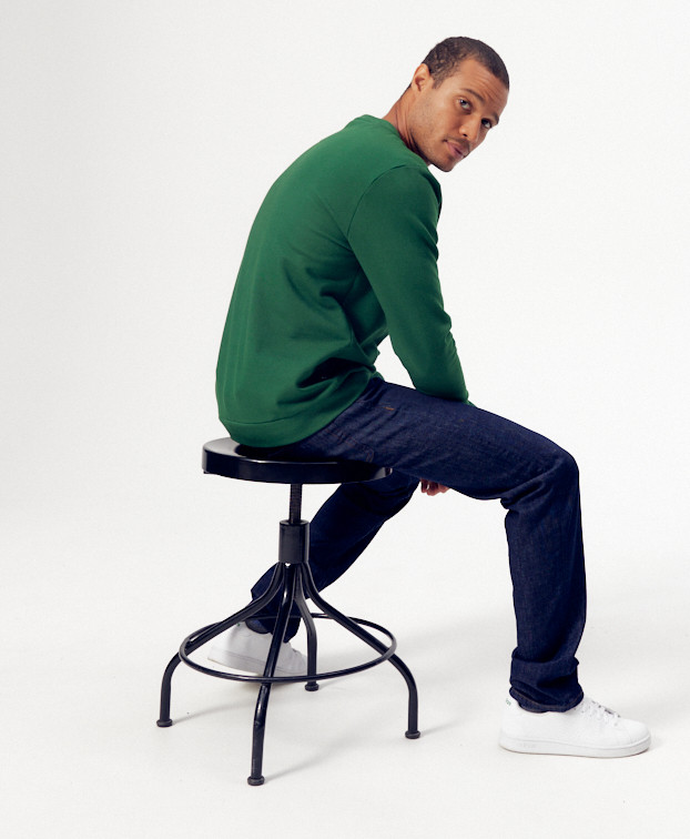 Sweat Hercule vert - Vue principale Sweat Hercule vert - Vue principale